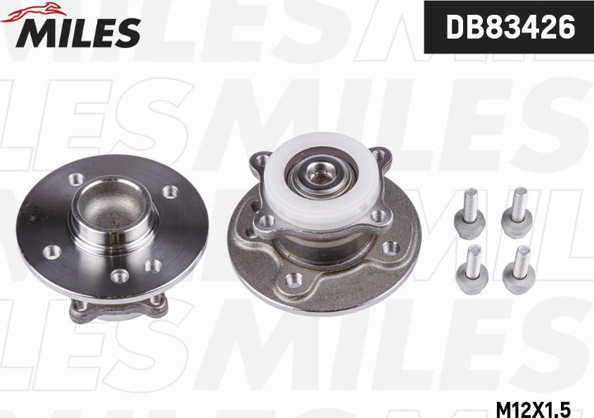 Miles DB83426 - Kit cuscinetto ruota autozon.pro