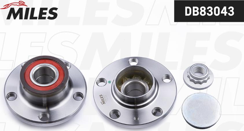 Miles DB83043 - Kit cuscinetto ruota autozon.pro