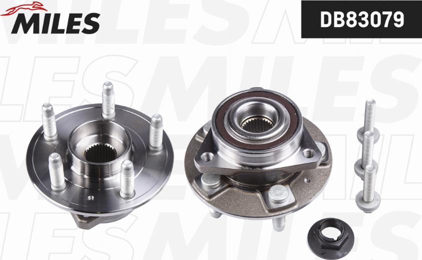 Miles DB83079 - Kit cuscinetto ruota autozon.pro