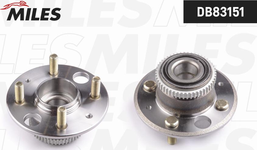 Miles DB83151 - Kit cuscinetto ruota autozon.pro