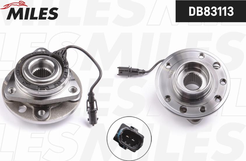 Miles DB83113 - Kit cuscinetto ruota autozon.pro