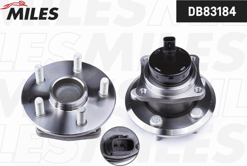 Miles DB83184 - Kit cuscinetto ruota autozon.pro