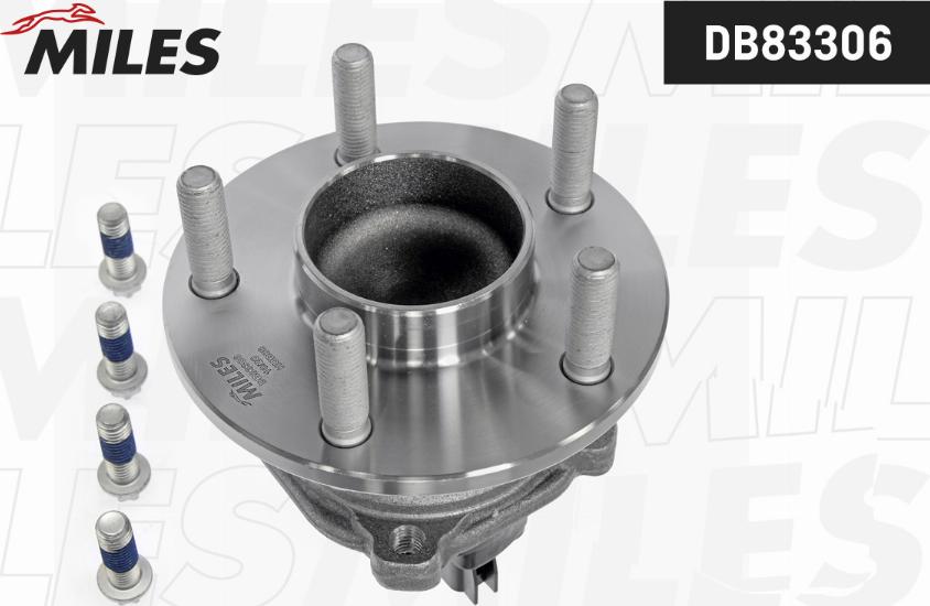 Miles DB83306 - Kit cuscinetto ruota autozon.pro