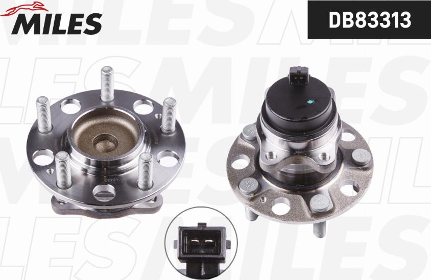 Miles DB83313 - Kit cuscinetto ruota autozon.pro