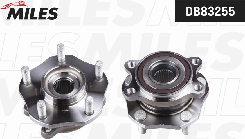 Miles DB83255 - Kit cuscinetto ruota autozon.pro