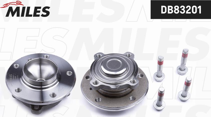 Miles DB83201 - Kit cuscinetto ruota autozon.pro