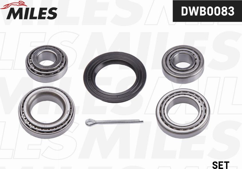 Miles DWB0083 - Kit cuscinetto ruota autozon.pro