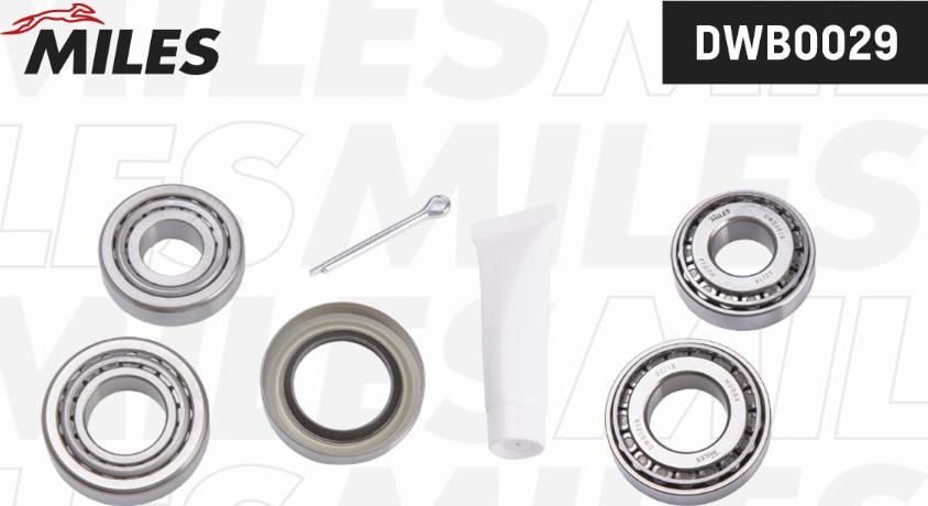 Miles DWB0029 - Kit cuscinetto ruota autozon.pro