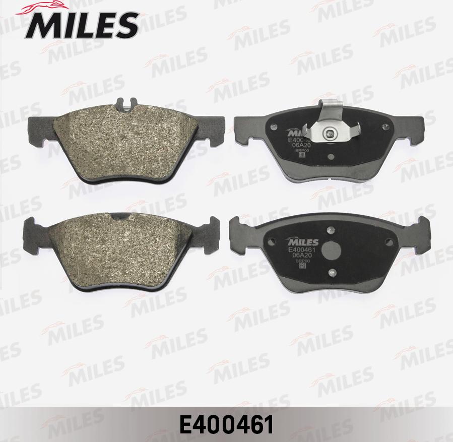 Miles E400461 - Kit pastiglie freno, Freno a disco autozon.pro