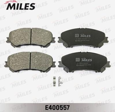 Miles E400557 - Kit pastiglie freno, Freno a disco autozon.pro