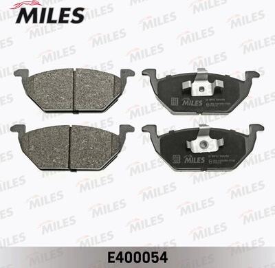 Miles E400054 - Kit pastiglie freno, Freno a disco autozon.pro