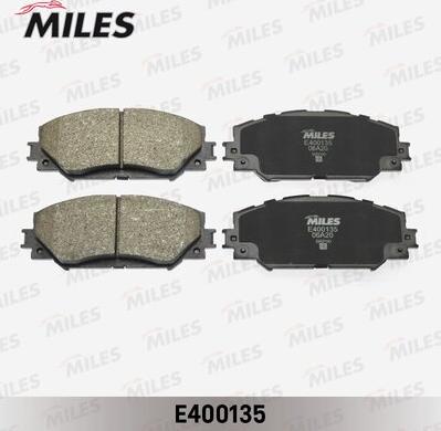 Miles E400135 - Kit pastiglie freno, Freno a disco autozon.pro