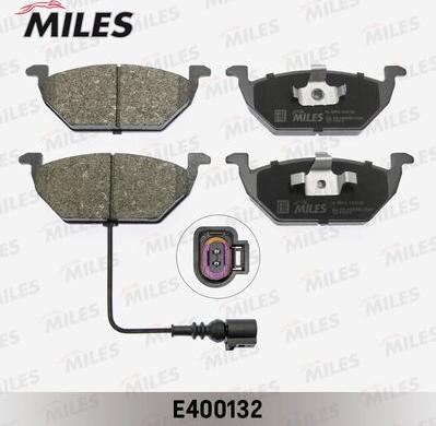 Miles E400132 - Kit pastiglie freno, Freno a disco autozon.pro