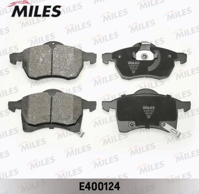 Miles E400124 - Kit pastiglie freno, Freno a disco autozon.pro