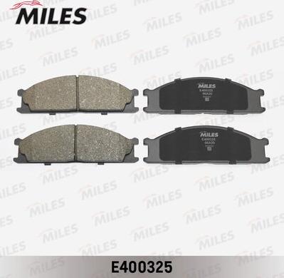 Miles E400325 - Kit pastiglie freno, Freno a disco autozon.pro