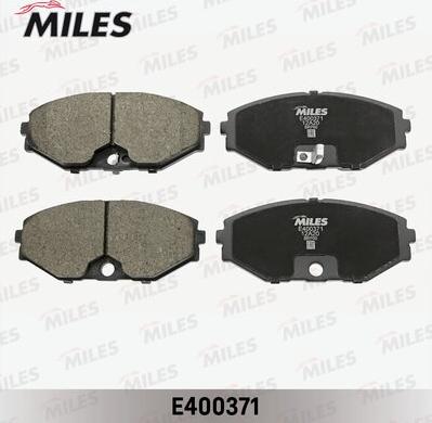 Miles E400371 - Kit pastiglie freno, Freno a disco autozon.pro