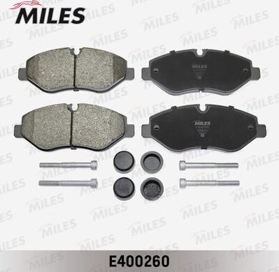 Miles E400260 - Kit pastiglie freno, Freno a disco autozon.pro