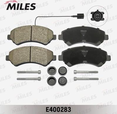 Miles E400283 - Kit pastiglie freno, Freno a disco autozon.pro