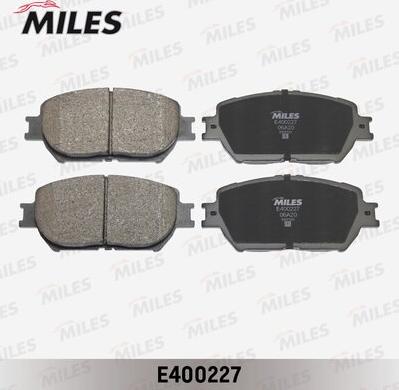 Miles E400227 - Kit pastiglie freno, Freno a disco autozon.pro