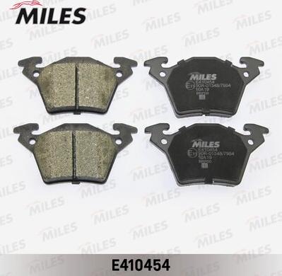 Miles E410454 - Kit pastiglie freno, Freno a disco autozon.pro