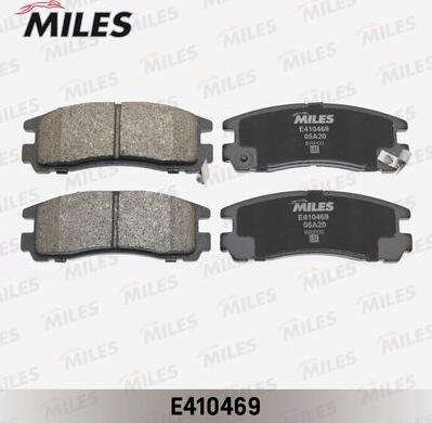 Miles E410469 - Kit pastiglie freno, Freno a disco autozon.pro