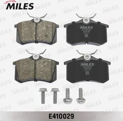 Miles E410029 - Kit pastiglie freno, Freno a disco autozon.pro