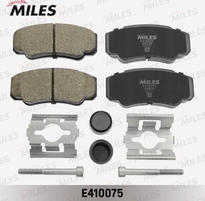 Miles E410075 - Kit pastiglie freno, Freno a disco autozon.pro