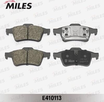 Miles E410113 - Kit pastiglie freno, Freno a disco autozon.pro