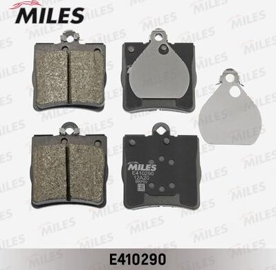 Miles E410290 - Kit pastiglie freno, Freno a disco autozon.pro