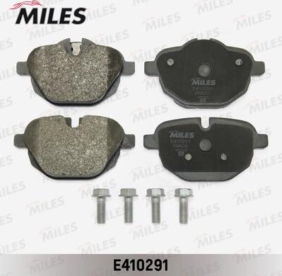 Miles E410291 - Kit pastiglie freno, Freno a disco autozon.pro