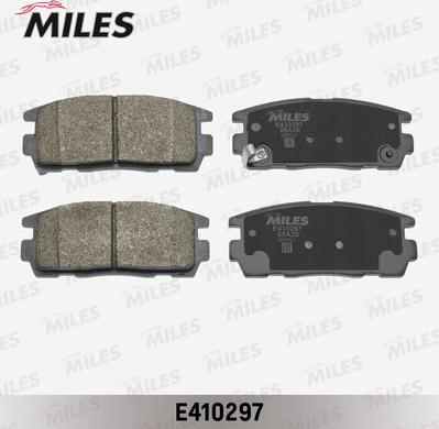 Miles E410297 - Kit pastiglie freno, Freno a disco autozon.pro