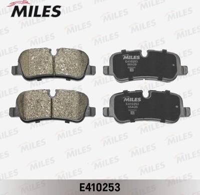 Miles E410253 - Kit pastiglie freno, Freno a disco autozon.pro