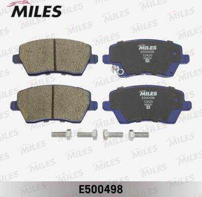 Miles E500498 - Kit pastiglie freno, Freno a disco autozon.pro