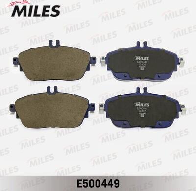 Miles E500449 - Kit pastiglie freno, Freno a disco autozon.pro