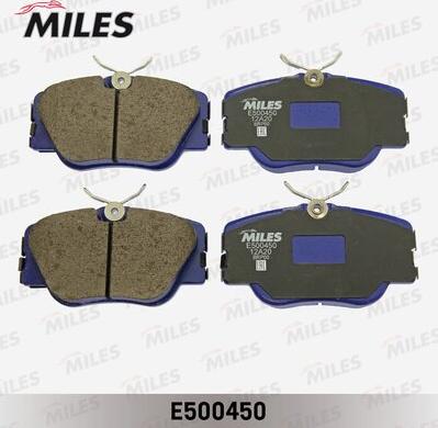 Miles E500450 - Kit pastiglie freno, Freno a disco autozon.pro