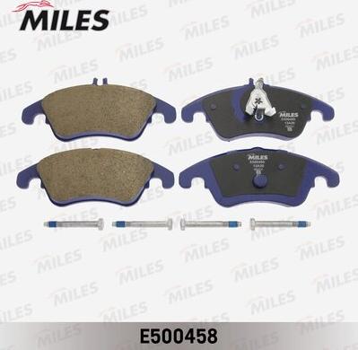 Miles E500458 - Kit pastiglie freno, Freno a disco autozon.pro