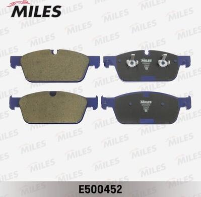 Miles E500452 - Kit pastiglie freno, Freno a disco autozon.pro