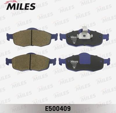 Miles E500409 - Kit pastiglie freno, Freno a disco autozon.pro