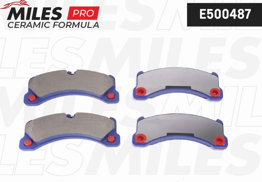 Miles E500487 - Kit pastiglie freno, Freno a disco autozon.pro