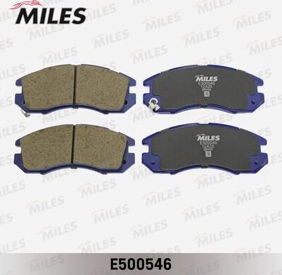 Miles E500546 - Kit pastiglie freno, Freno a disco autozon.pro