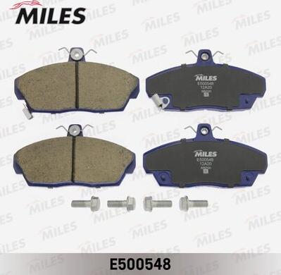 Miles E500548 - Kit pastiglie freno, Freno a disco autozon.pro