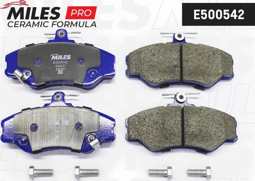 Miles E500542 - Kit pastiglie freno, Freno a disco autozon.pro