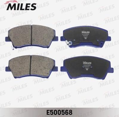 Miles E500568 - Kit pastiglie freno, Freno a disco autozon.pro