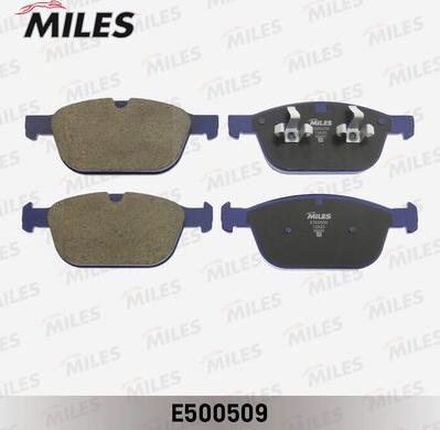 Miles E500509 - Kit pastiglie freno, Freno a disco autozon.pro