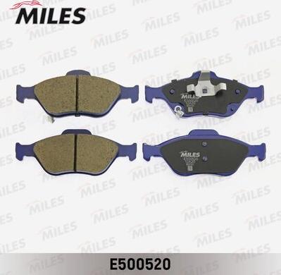 Miles E500520 - Kit pastiglie freno, Freno a disco autozon.pro