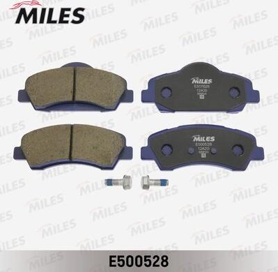 Miles E500528 - Kit pastiglie freno, Freno a disco autozon.pro