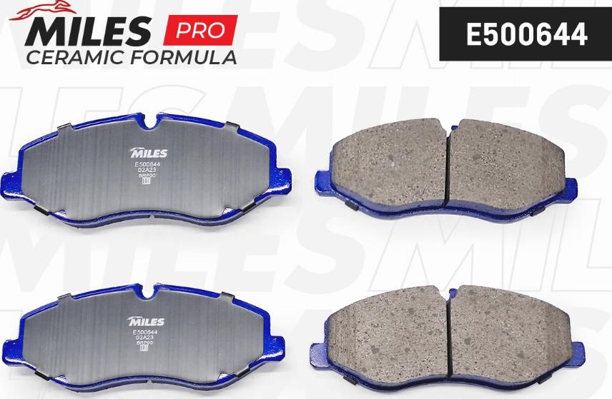 Miles E500644 - Kit pastiglie freno, Freno a disco autozon.pro