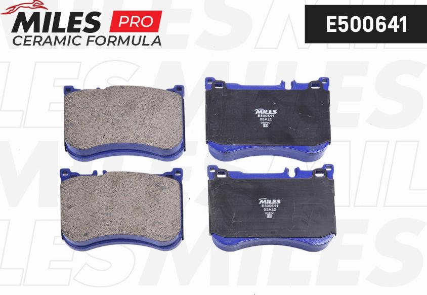 Miles E500641 - Kit pastiglie freno, Freno a disco autozon.pro