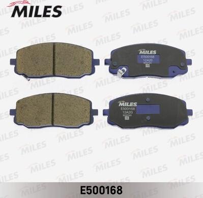 Miles E500168 - Kit pastiglie freno, Freno a disco autozon.pro