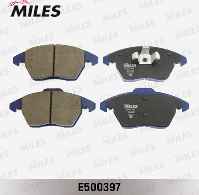 Miles E500397 - Kit pastiglie freno, Freno a disco autozon.pro